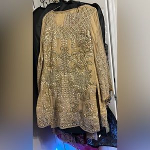 Pakistani Wedding wear 3 piece dress